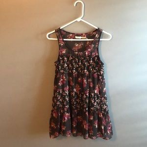 Kimchi Blue Short Floral Layered Dress